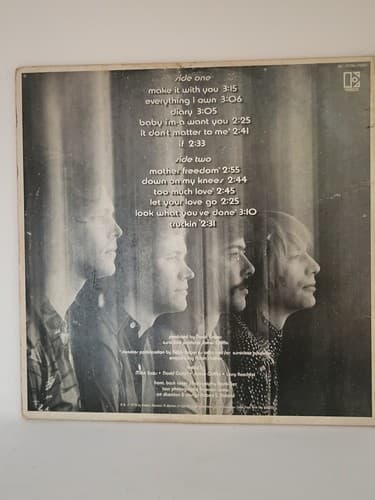 BREAD - THE BEST Of BREAD 1973 LP VINYL GATEFOLD JACKET ALBUM ELECTRA REC VnmCex — photo 2