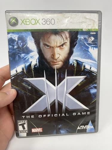 XBox 360 X-Men The Official Game Circa 2006 Video Game Game And Case No Manual