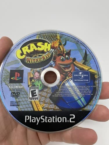 Crash Nitro Kart (Sony PlayStation 2, 2003) Disc only ~ Tested Working — photo 3