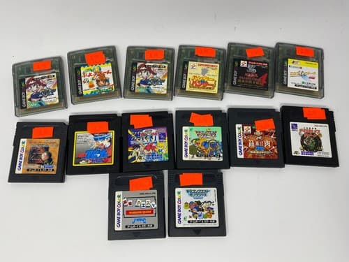 Nintendo GAME BOY Color Cartridge Lot 14 From Japan NTSC-J