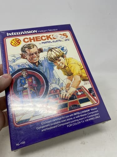 CHECKERS Intellivision Mattel Electronics New Factory Sealed Ship Fast Authentic — photo 6