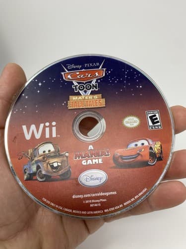Cars Toon: Maters Tall Tales Nintendo Wii - Disc Only Tested — photo 3