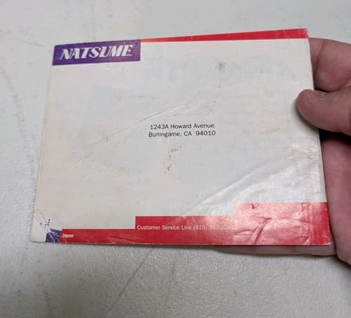 SCAT (Special Cybernetic Attack Team) NES Manual Only - RARE HTF - Authentic — photo 4