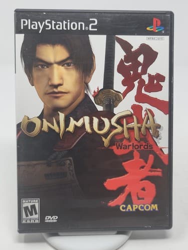 Onimusha: Warlords (PS2, Sony Playstation 2, 2001) With Manual Tested 