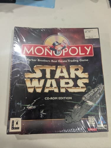 Monopoly PC Lucas Arts Brand New Sealed 1997 Hasbro Windows 95
