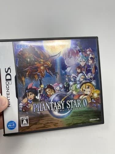 Phantasy Star Zero NDS Sega Nintendo DS From Japan + Inserts CIB US Seller — photo 2