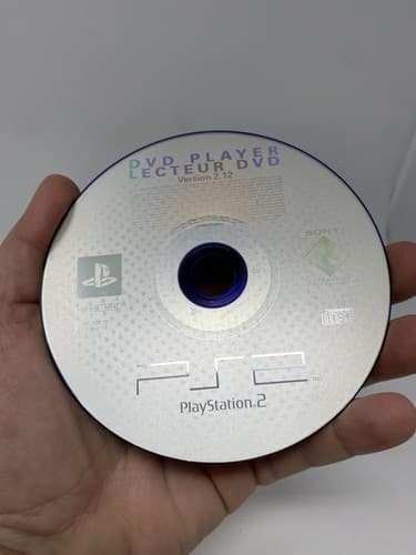 DVD Player Lecteur Version 2.12 PS2 Sony PlayStation 2 Install Disc Only — photo 3