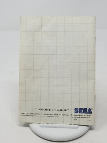Hang-On & Astro Warrior: The Combo Cartridge (Sega Master, 1986) CIB Complete — photo 5