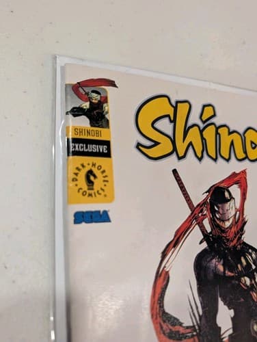 Shinobi 1 Sega Exclusive Cover 1st App 2002 Dark Horse Video Game Comic Rare HTF — photo 2