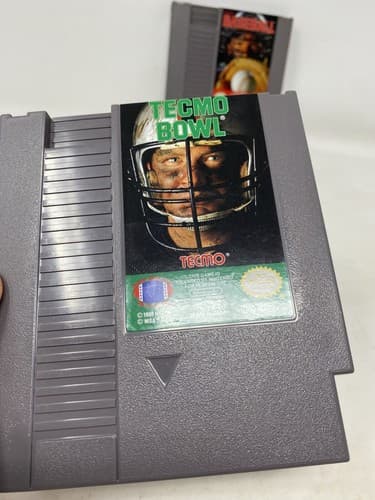 Tecmo Bowl Football and Baseball (Nintendo Entertainment System Cartridge Only — photo 7