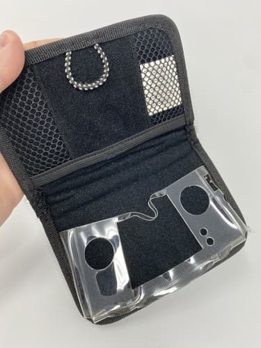 Nintendo DS Gameboy Blue Switch N Carry Soft Zip Up Storage Case w Screen Cloth — photo 4
