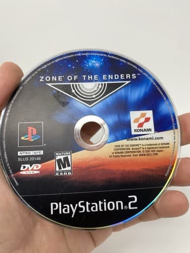 Zone of the Enders (Sony Playstation 2 PS2, 2001) Authentic, disc only, tested — photo 2