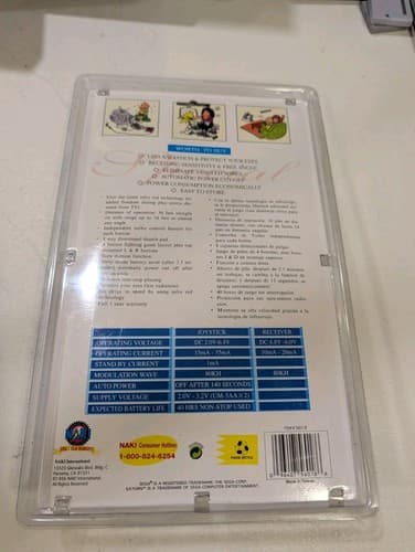 SEGA SATURN NAKI WIRELESS PRO CONTROLLER BRAND NEW Blister  — photo 5