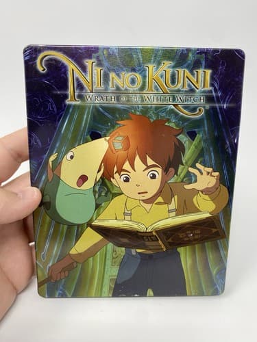 Ni No Kuni: Wrath of the White Witch PS3 PlayStation3 Steelbook Authentic CIB