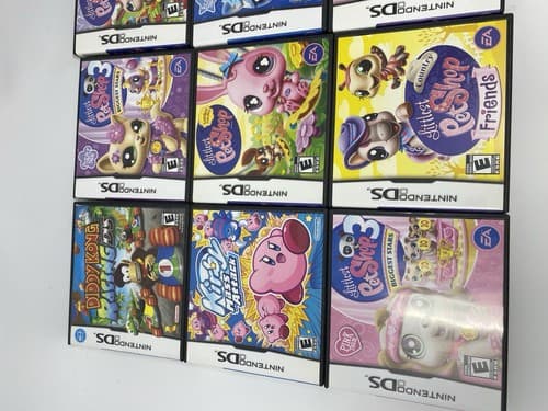 Nintendo DS Game Case Only Lot of 25 Sims Let Shop Kirby Diddy Kong Racing Etc — photo 8