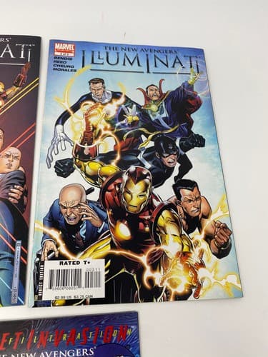 Marvel Comics New Avengers: Illuminati #1 2 3 4 5 NM Complete 1-5 Series 2007 — photo 4