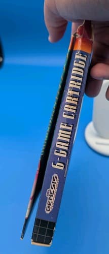 Sega Genesis Menacer 6 Game Cartridge with Original Box and Cartridge — photo 4