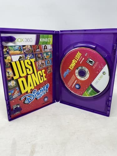 Xbox 360 Lot Of 4 Kinect game Disneyland Dance Central 2 Just Dance Ships Fast — photo 4