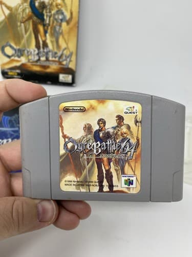 Ogre Battle 64 Nintendo 64 Japan Tested RetroGaming w/manual — photo 9