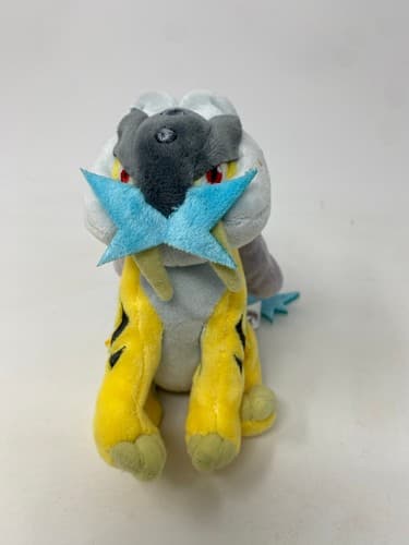 Pokemon Center Raikou Sitting Cuties Pokemon Fit Plush Legendary Johto