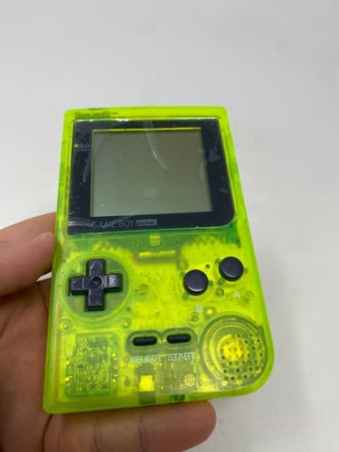 Nintendo Game Boy Pocket Extreme Green Translucent Console MGB-001 Tested — photo 4