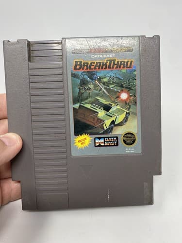 BreakThru (Nintendo Entertainment System, 1987) Authentic Cart - Tested Cleaned — photo 2