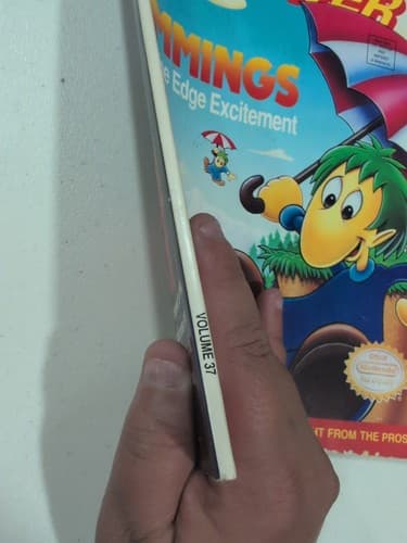 Nintendo Power Magazine Vol 37 USED*- LEMMINGS-with Poster — photo 5