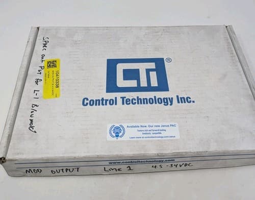 NEW CONTROL TECHNOLOGY CTI 901D-2597 OUTPUT MODULE