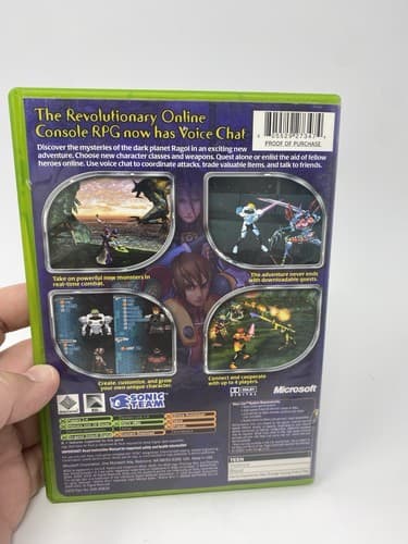 Phantasy Star Online: Episode I & II (Microsoft Xbox, 2003) No Manual — photo 2