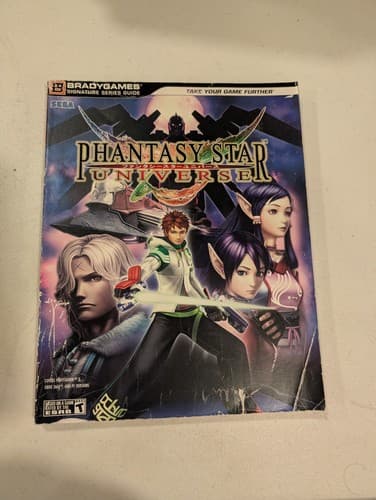 Bradygames Phantasy Star Universe Signature Series Guide - Includes Foldout
