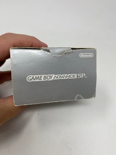 Nintendo Gameboy Advance SP Silver Console w/Box Charger Manual NTSC-J — photo 7