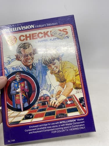CHECKERS Intellivision Mattel Electronics New Factory Sealed Ship Fast Authentic — photo 4