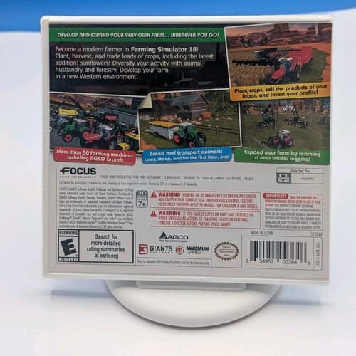 Farming Simulator 18 Nintendo 3DS Brand New Sealed  — photo 2