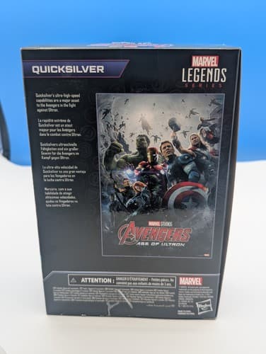 Hasbro Marvel Legends Avengers Infinity Saga Quicksilver 6-inch Action Figure — photo 2