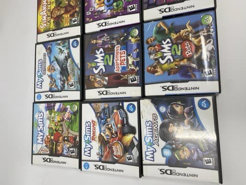 Nintendo DS Game Case Only Lot of 25 Sims Let Shop Kirby Diddy Kong Racing Etc — photo 4