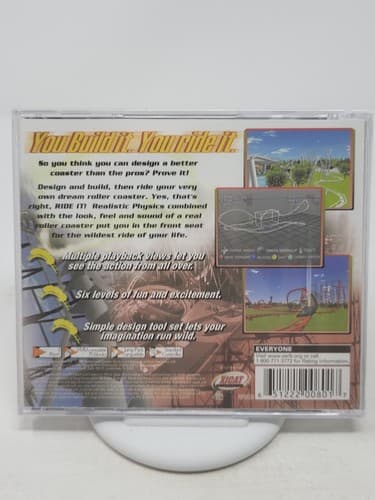 Coaster Works (Sega Dreamcast, 2001), FACTORY SEALED Brand New — photo 2