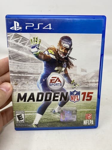 Madden NFL 15 (Sony PlayStation 4, 2014) Tested Ships Fast Game & Case