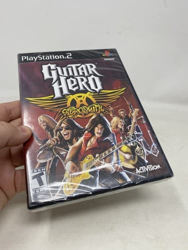 Guitar Hero: Aerosmith (Sony PlayStation 2, 2008) Game Only!  New And Sealed! — photo 9