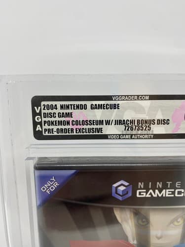 Pokemon Colosseum w/ Jirachi Bonus Disc Nintendo Gamecube VGA 85+ SEALED NEW — photo 2