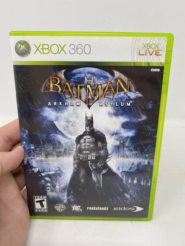 Batman: Arkham Asylum (Microsoft Xbox 360, 2009) Complete and Tested