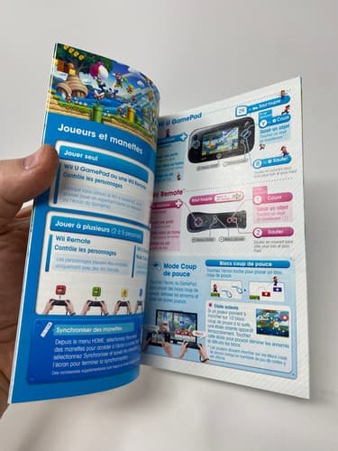 New Super Mario Bros. U | Wii U | Manual Only No Game Or Case — photo 7