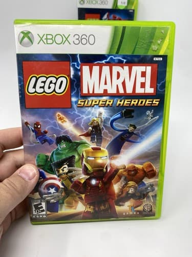 Lot Of 3 Xbox 360 LEGO Games Marvel Super Heroes Batman 2 Movie Video game — photo 6