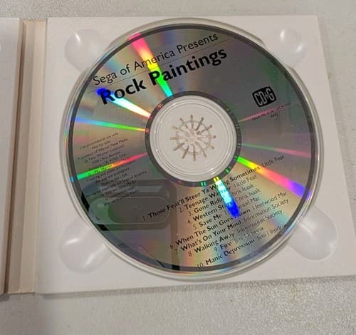 Rock Paintings & Hot Hits Music ( Sega CD, 1992 ) With Case — photo 4