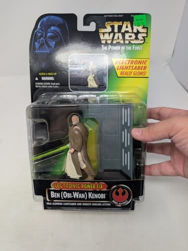 Star Wars The Power Of The Force Electronic Ben Obi-Wan Kenobi Hasbro 1996 — photo 2