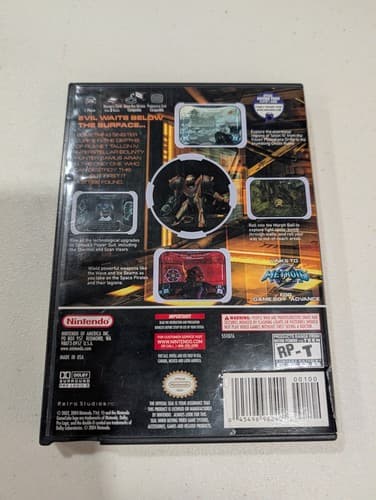 No Game, Box Only - Metroid Prime Echoes Bonus Disc - Nintendo Gamecube — photo 2