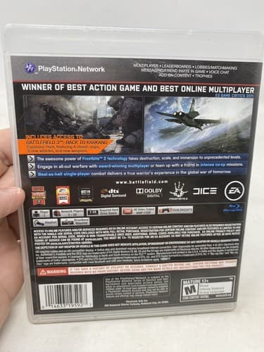 Battlefield 3 4 & Hardline Lot (Playstation 3 PS3) Tested Authentic Ships Fast — photo 7