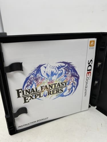Final Fantasy Explorers Nintendo 3DS Complete Tested GameStop Promo Case Display — photo 5