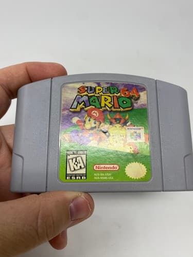 Nintendo Super Mario 64 (Nintendo 64 N64) Game Cartridge E Rated NTSC-U/C — photo 4