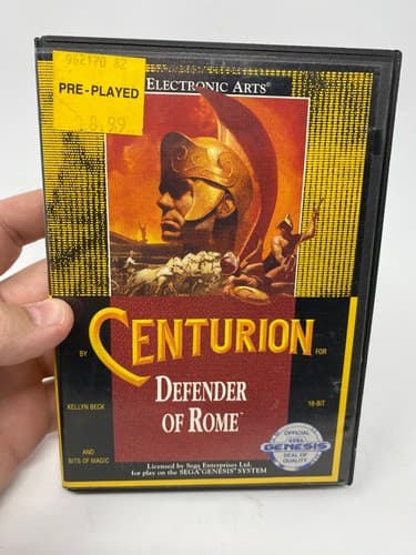 Centurion: Defender of Rome (Sega Genesis, 1991) Complete Tested