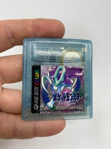 Pokemon Crystal Version Nintendo Game Boy Color Japanese Import Cartridge Only — photo 2